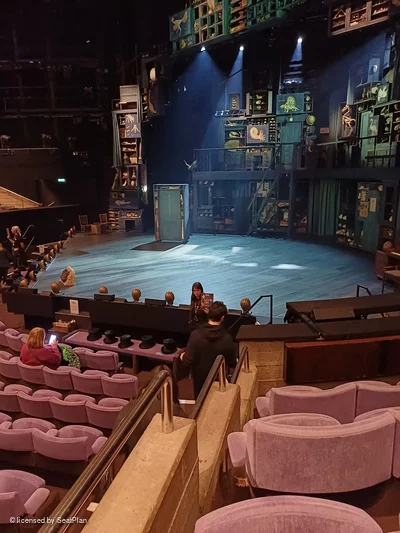 National Theatre - Olivier Stalls G8 view from seat photo