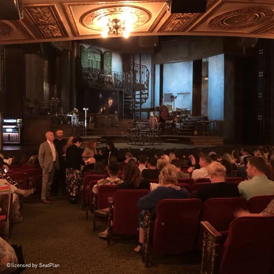 Walter Kerr Theatre Orchestra R1 view from seat photo