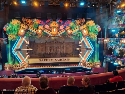 London Palladium Royal Circle E23 view from seat photo