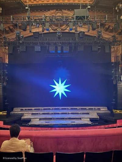 London Palladium Royal Circle D23 view from seat photo