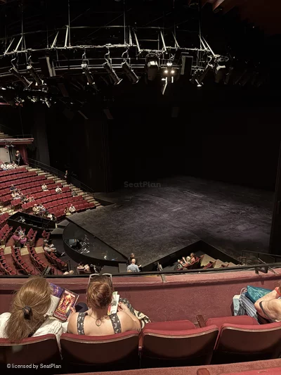 Vivian Beaumont Theater Loge C506 view from seat photo