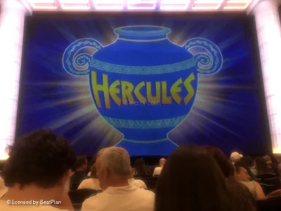 Theatre Royal Drury Lane Stalls H27 view from seat photo