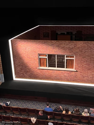 Harold Pinter Theatre Royal Circle A5 view from seat photo