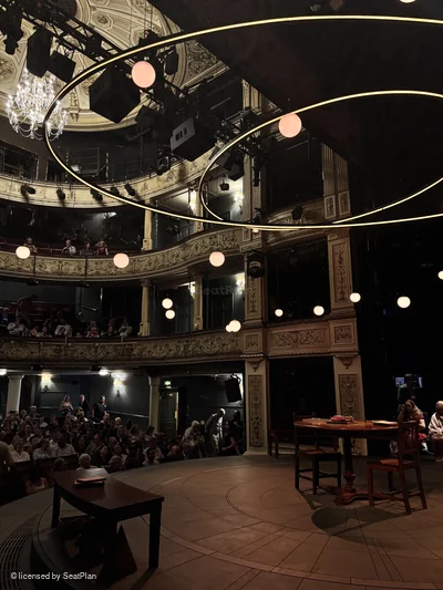 Duke of York's Theatre On Stage Seating SB1 view from seat photo