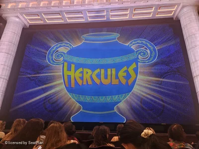 Theatre Royal Drury Lane Stalls E24 view from seat photo