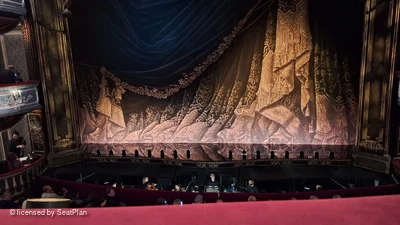 His Majesty's Theatre Royal Circle A17 view from seat photo