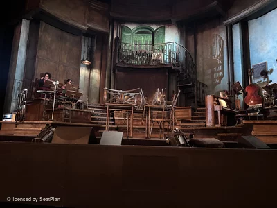 Walter Kerr Theatre Orchestra C103 view from seat photo