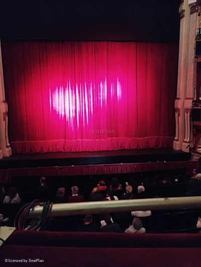 Theatre Royal Brighton Royal Circle A14 view from seat photo