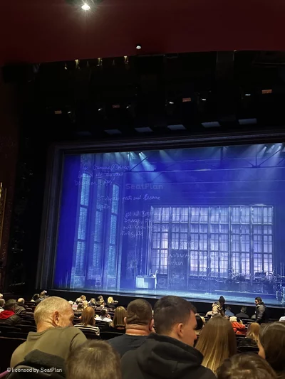 Prince Edward Theatre Stalls V8 view from seat photo