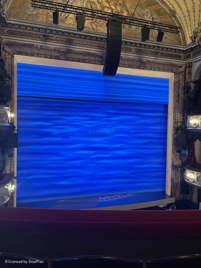 Novello Theatre Dress Circle C20 view from seat photo