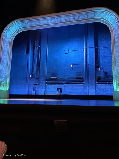 Hudson Theatre Orchestra B112 view from seat photo