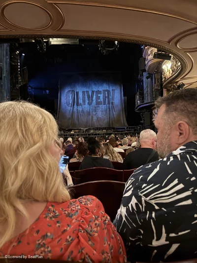 Gielgud Theatre Stalls O8 view from seat photo