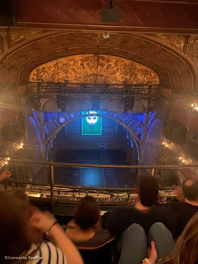 Palace Theatre Balcony C16 view from seat photo