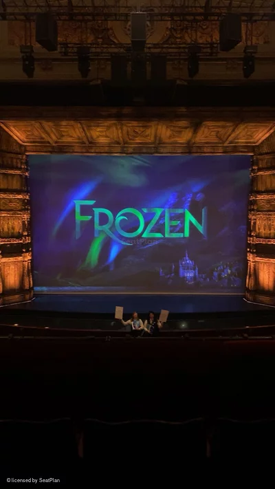 Theatre Royal Drury Lane Royal Circle C27 view from seat photo