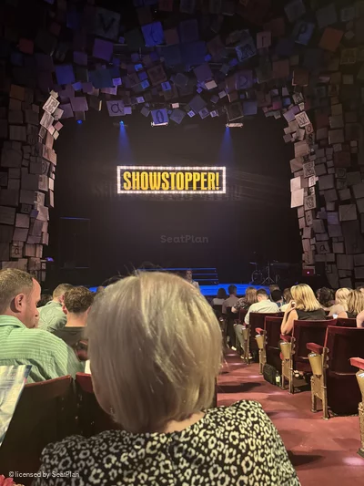 Cambridge Theatre Stalls L17 view from seat photo