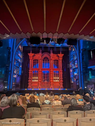 Savoy Theatre Stalls N16 view from seat photo