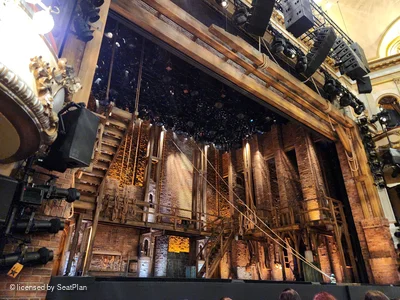Victoria Palace Theatre Stalls E38 view from seat photo