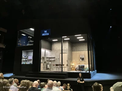 Bridge Theatre Stalls J8 view from seat photo