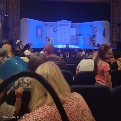 Theatre Royal Haymarket Stalls M12 view from seat photo