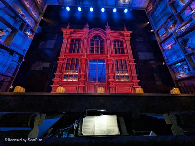 Savoy Theatre Stalls BB8 view from seat photo