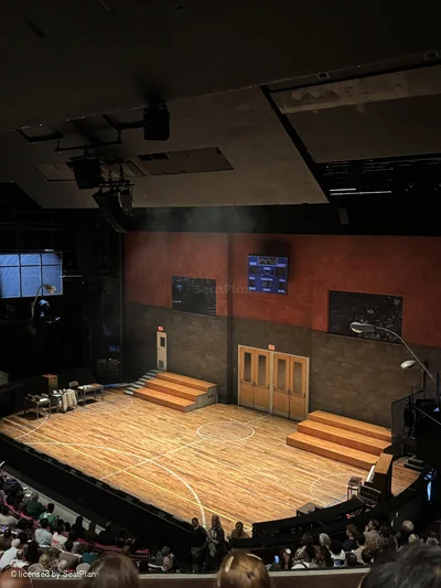 National Theatre - Olivier Circle D10 view from seat photo