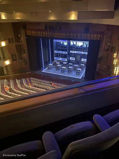 New Victoria Theatre Upper Circle B5 view from seat photo