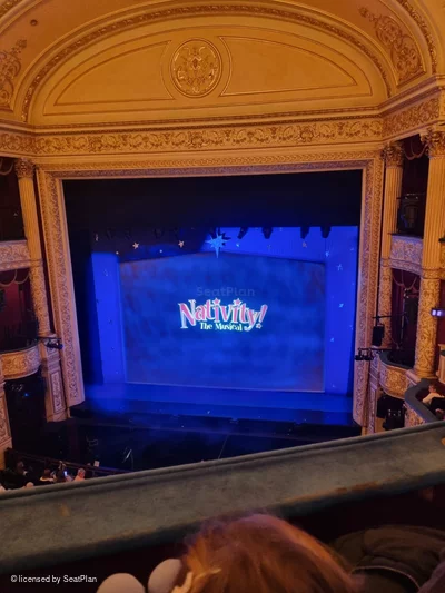 Theatre Royal Glasgow Upper Circle B11 view from seat photo
