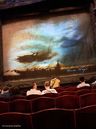 Sondheim Theatre Stalls G14 view from seat photo