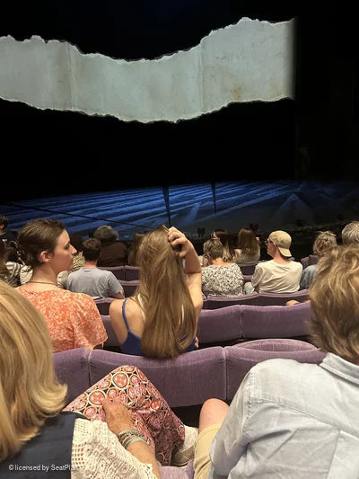 National Theatre - Olivier Stalls G40 view from seat photo