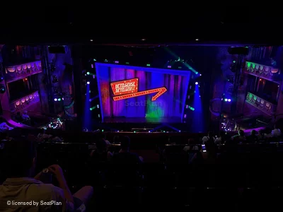 Prince Edward Theatre Dress Circle L15 view from seat photo
