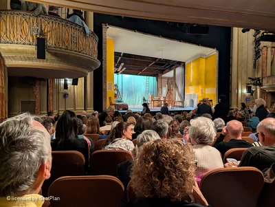Music Box Theatre Orchestra O23 view from seat photo
