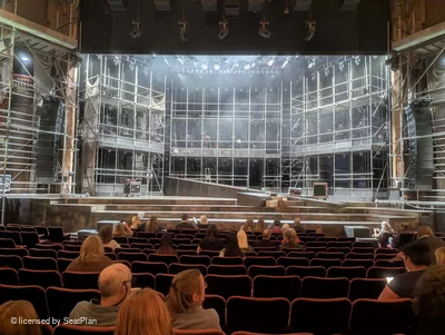 London Palladium Stalls N23 view from seat photo