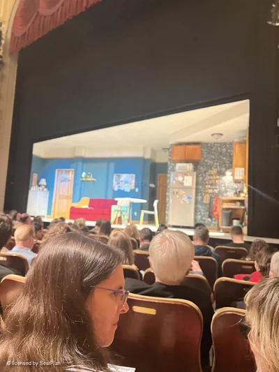 Samuel J. Friedman Theatre Orchestra E122 view from seat photo