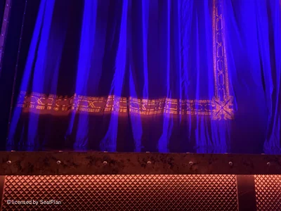 Vaudeville Theatre Stalls AZ1 view from seat photo