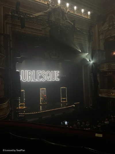 King's Theatre Glasgow Grand Circle C37 view from seat photo