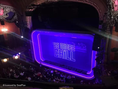 Lyceum Theatre Balcony A14 view from seat photo