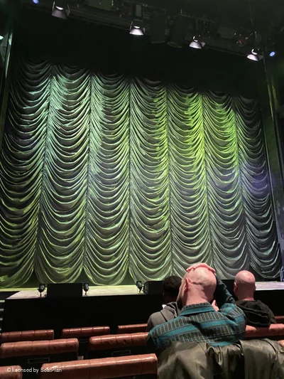 Royal Court Theatre Stalls E16 view from seat photo