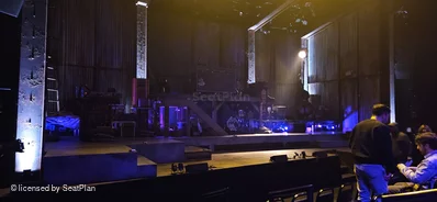 Daryl Roth Theatre Orchestra E3 view from seat photo