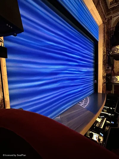 Novello Theatre Dress Circle Box A2 view from seat photo