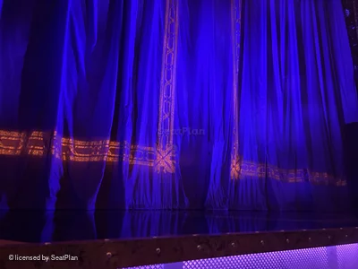 Vaudeville Theatre Stalls AZ1 view from seat photo