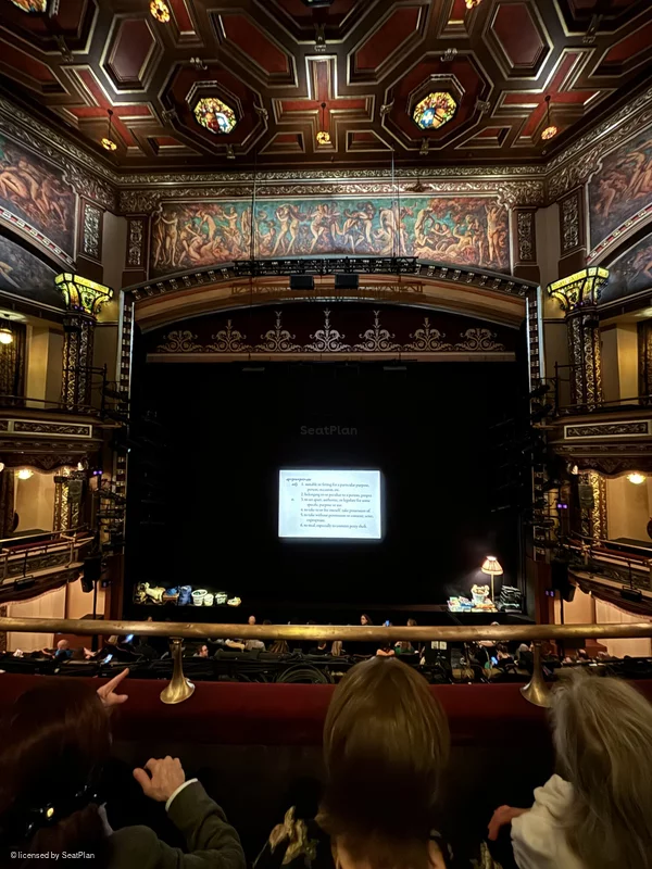 Belasco Theatre Mezzanine View From Seat New York SeatPlan